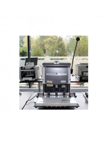 Echipament electric profesional de gaurit hartia cu 2 burghie Echipament electric profesional de gaurit hartia cu 2 burghie