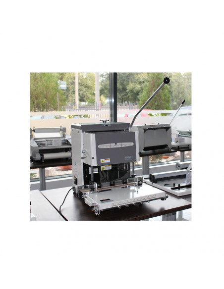 Echipament electric profesional de gaurit hartia cu 2 burghie Echipament electric profesional de gaurit hartia cu 2 burghie