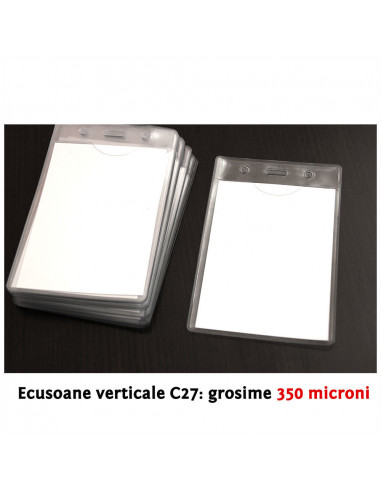 Ecusoane orizontale/verticale din PVC, grosime 350