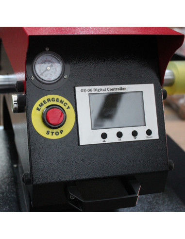 Presa digitala plana profesionala pneumatica automata MICROTEC