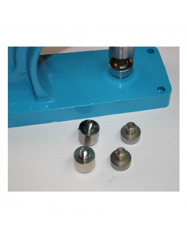 Capsator robust manual pentru aplicare capse rotunde cu