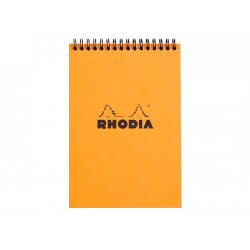 Blocnotes A5 Spiral Pad Rhodia Classic Orange, Matematica