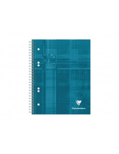 Notebook cu spiră A5+, 90 file, Clairefontaine Bind'O Block
