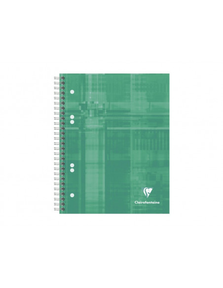 Notebook cu spiră A5+, 90 file, Clairefontaine Bind'O Block