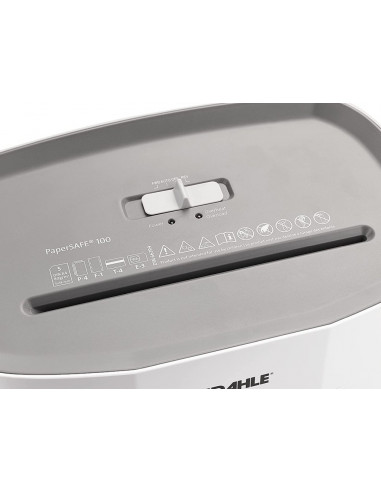 Distrugător documente Cross-Cut Dahle Paper Safe 100, 5 Distrugător documente Cross-Cut Dahle Paper Safe 100, 5