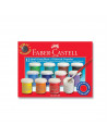 FC160404,Guase Metalizate Faber-Castell, 12 Culori, 15 ml