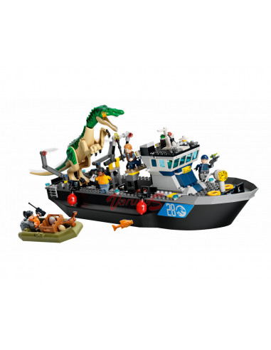 LEGO Jurassic World Evadarea cu barca a dinozaurului