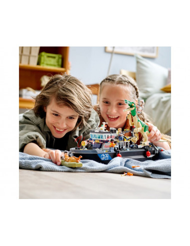 LEGO Jurassic World Evadarea cu barca a dinozaurului