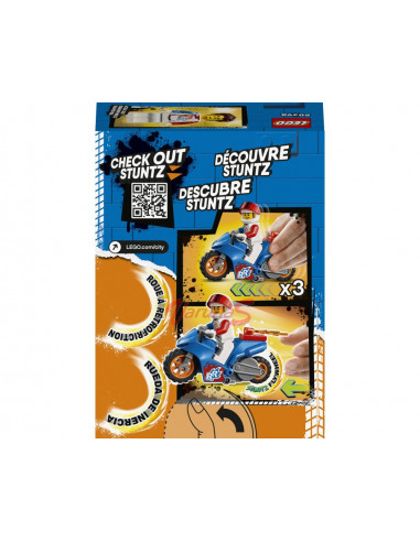 LEGO City Stuntz Motocicleta de cascadorie-racheta,60298
