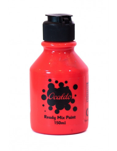 Tempera Ocaldo, 150 ml, rosu neon,151218024