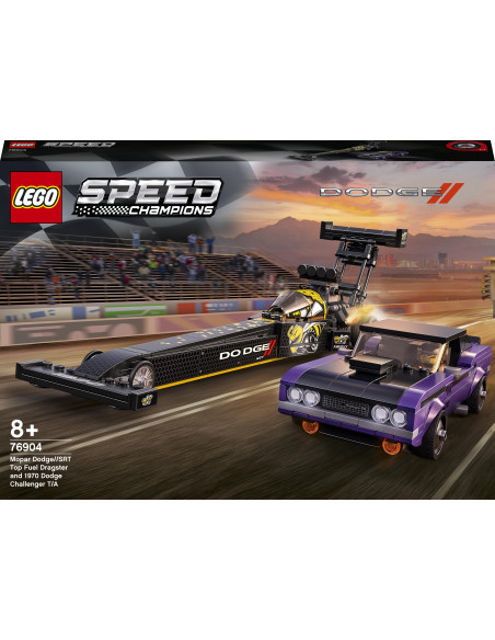 LEGO Speed Champions Mopar Dodge//SRT Top Fuel Dragster si