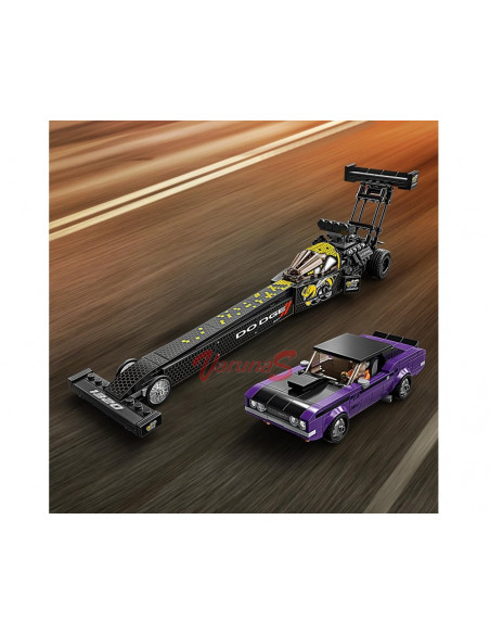 LEGO Speed Champions Mopar Dodge//SRT Top Fuel Dragster si