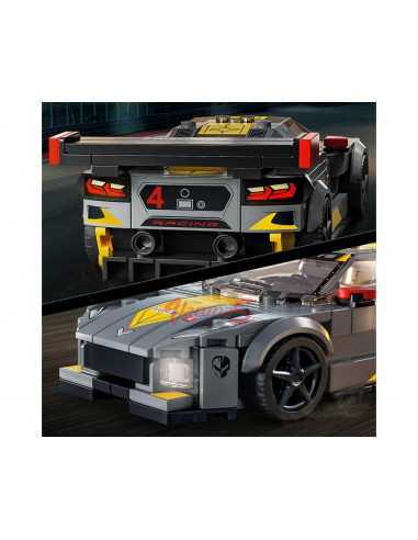 LEGO Speed Champions Masina de curse Chevrolet Corvette C8.R si