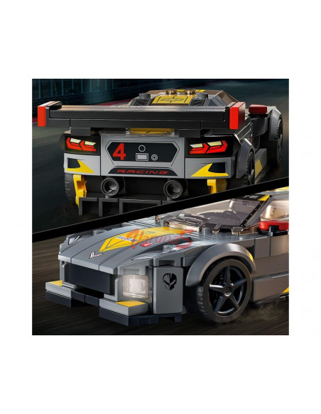 LEGO Speed Champions Masina de curse Chevrolet Corvette C8.R si