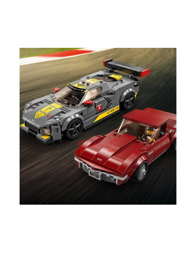 LEGO Speed Champions Masina de curse Chevrolet Corvette C8.R si