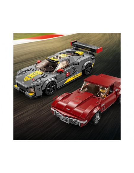 LEGO Speed Champions Masina de curse Chevrolet Corvette C8.R si