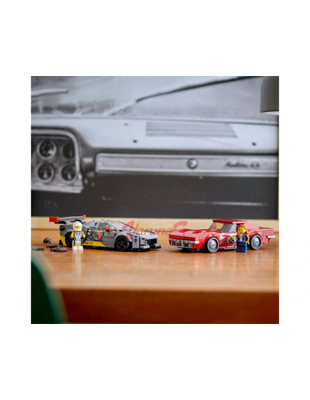 LEGO Speed Champions Masina de curse Chevrolet Corvette C8.R si
