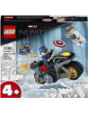 LEGO Marvel infruntarea dintre Captain America si Hydra,76189