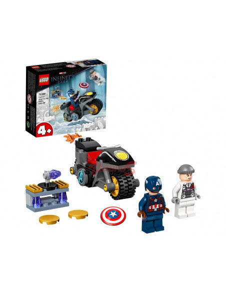 LEGO Marvel infruntarea dintre Captain America si Hydra,76189