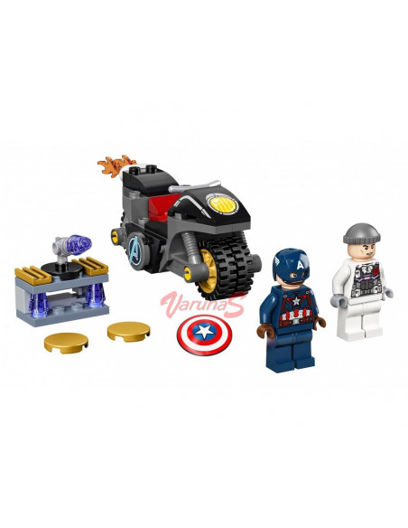 LEGO Marvel infruntarea dintre Captain America si Hydra,76189