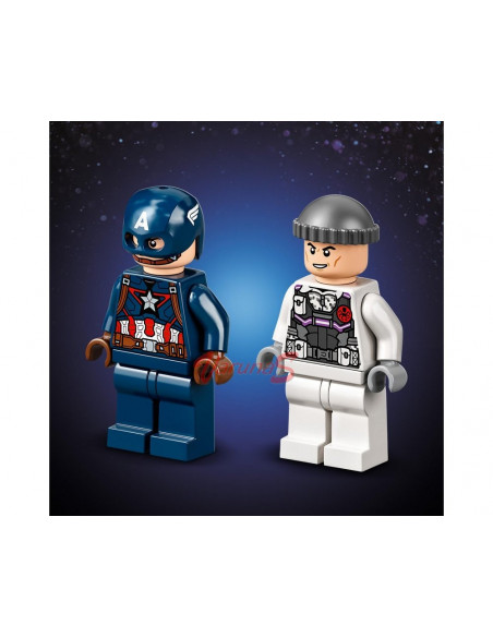 LEGO Marvel infruntarea dintre Captain America si Hydra,76189
