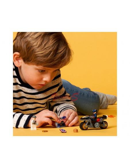 LEGO Marvel infruntarea dintre Captain America si Hydra,76189