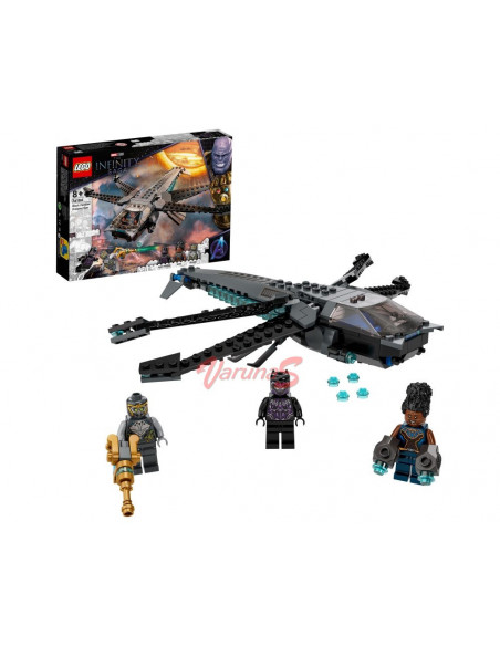 LEGO Marvel Nava libelula a Panterei negre,76186