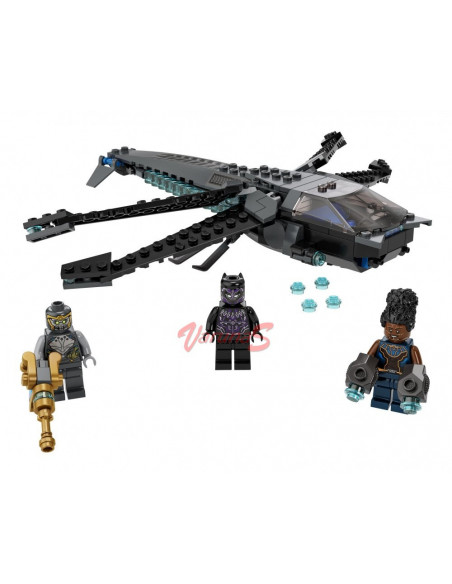 LEGO Marvel Nava libelula a Panterei negre,76186