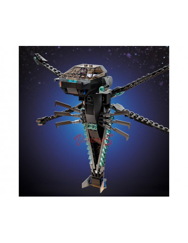 LEGO Marvel Nava libelula a Panterei negre,76186