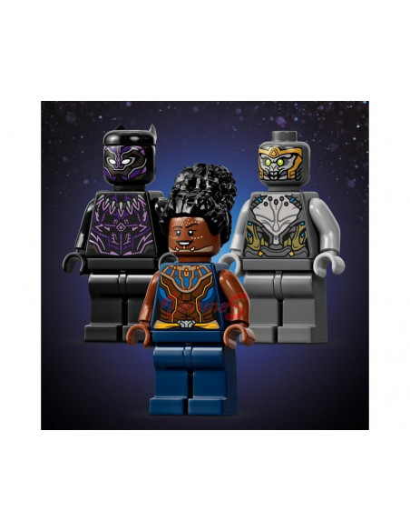 LEGO Marvel Nava libelula a Panterei negre,76186