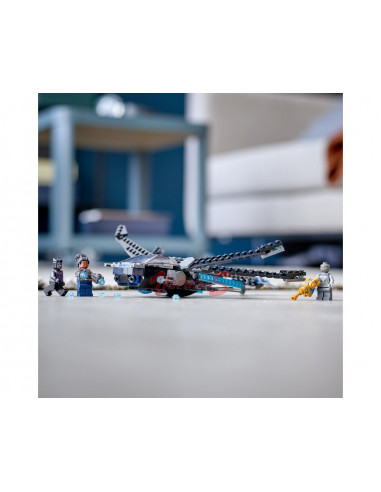 LEGO Marvel Nava libelula a Panterei negre,76186