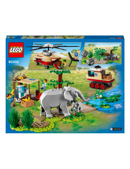 LEGO City Operatiune de salvare a animalelor salbatice,60302