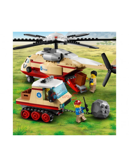 LEGO City Operatiune de salvare a animalelor salbatice,60302
