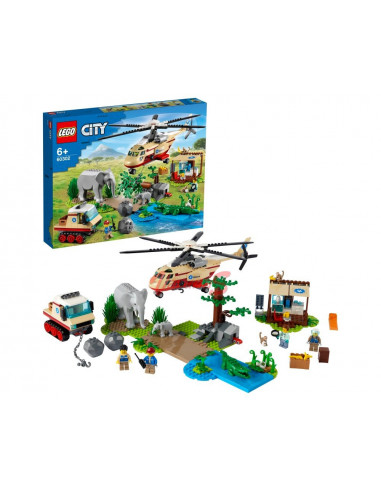 LEGO City Operatiune de salvare a animalelor salbatice,60302