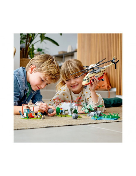 LEGO City Operatiune de salvare a animalelor salbatice,60302