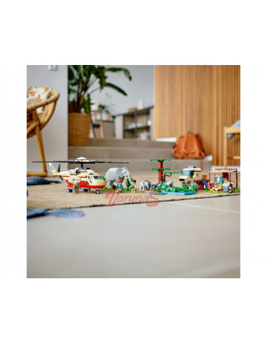 LEGO City Operatiune de salvare a animalelor salbatice,60302