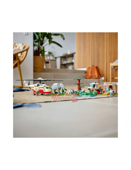 LEGO City Operatiune de salvare a animalelor salbatice,60302