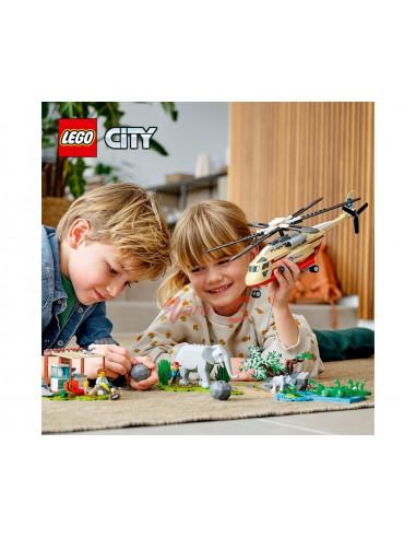 LEGO City Operatiune de salvare a animalelor salbatice,60302