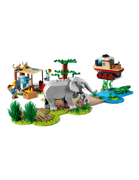 LEGO City Operatiune de salvare a animalelor salbatice,60302