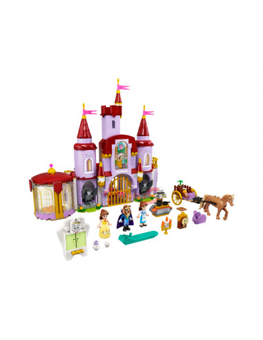 LEGO Disney Castelul lui Belle si al Bestiei,43196
