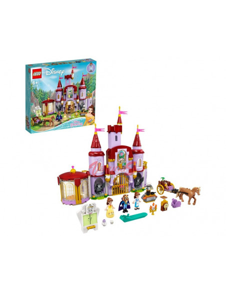 LEGO Disney Castelul lui Belle si al Bestiei,43196