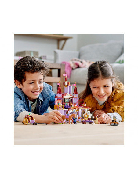 LEGO Disney Castelul lui Belle si al Bestiei,43196