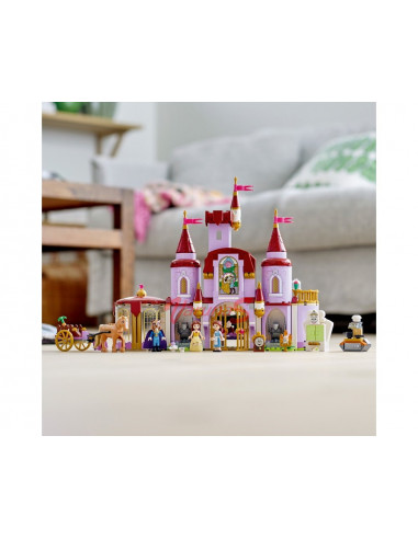 LEGO Disney Castelul lui Belle si al Bestiei,43196