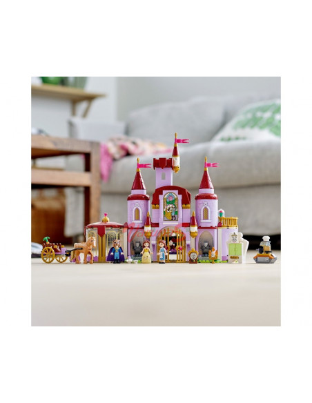 LEGO Disney Castelul lui Belle si al Bestiei,43196