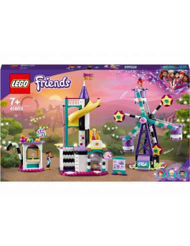 LEGO Friends Roata si tobogan magic,41689