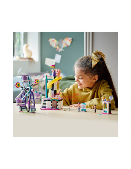 LEGO Friends Roata si tobogan magic,41689