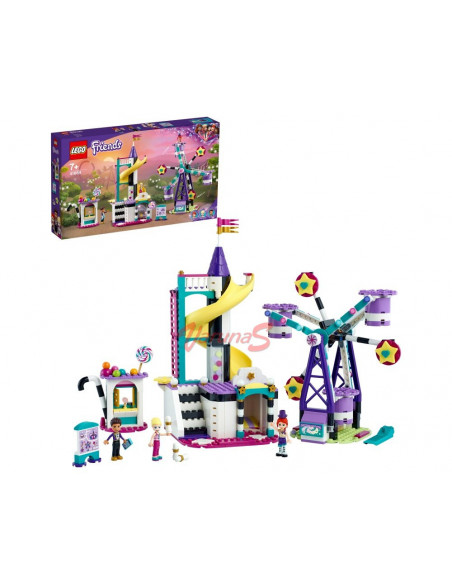 LEGO Friends Roata si tobogan magic,41689
