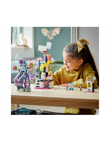 LEGO Friends Roata si tobogan magic,41689