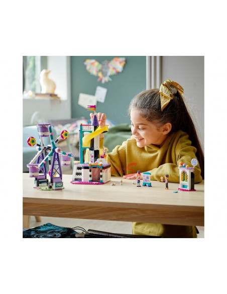 LEGO Friends Roata si tobogan magic,41689