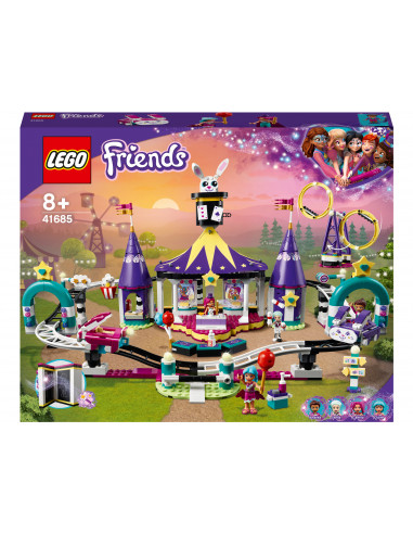 LEGO Friends Montagne russe magic in parcul de distractii,41685